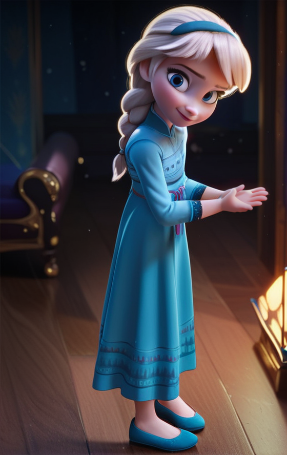 Young Elsa - Frozen - Pony v1