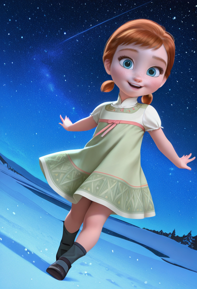 Young_Anna - Frozen - Illustrious