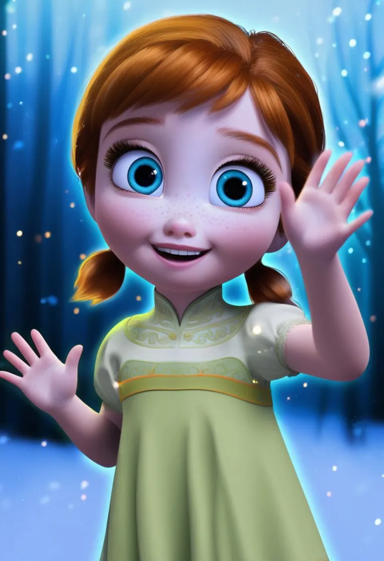 Cartoon style,Girl,Character,LoRA,Pony