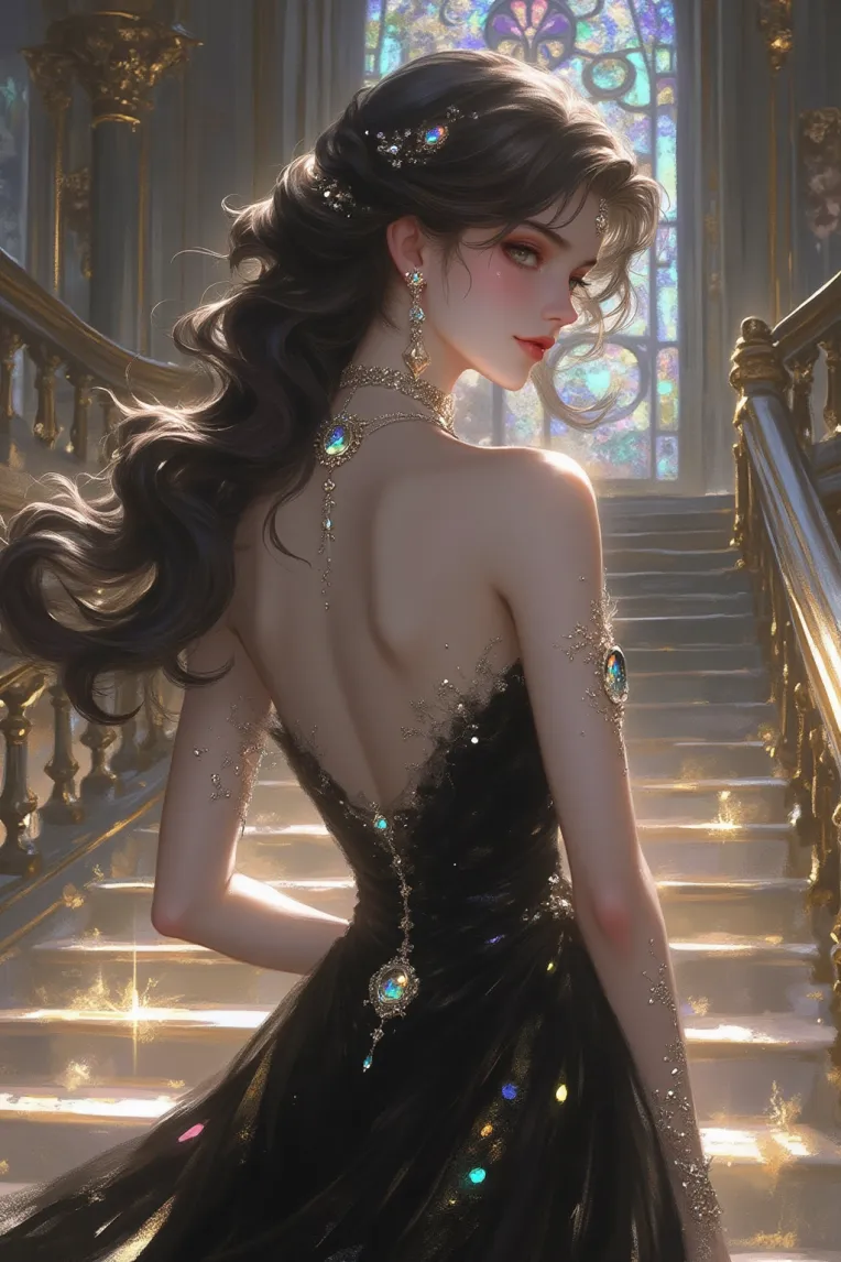 Traditional Painting Media,Girl,Style Boost,LoRA,FLUX.1