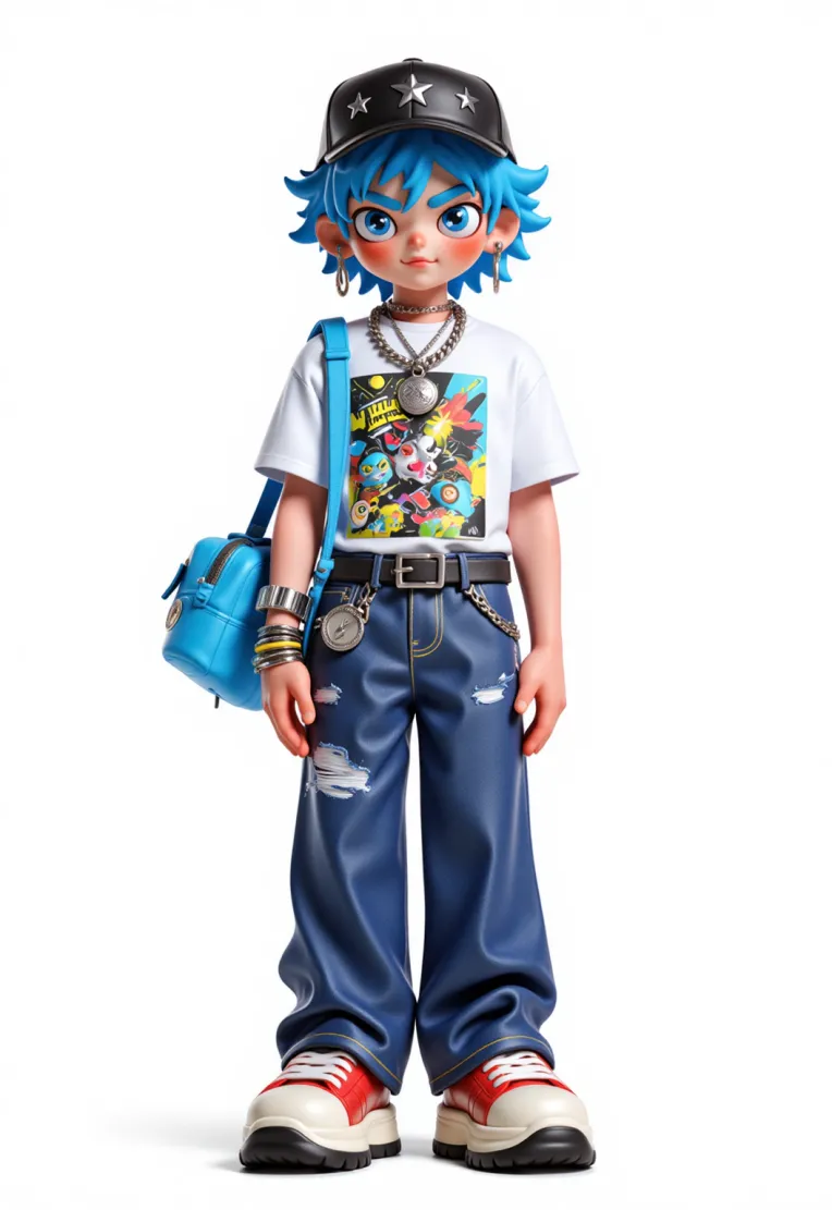 Cartoon style,Boy,Object Enhance,LoRA,FLUX.1