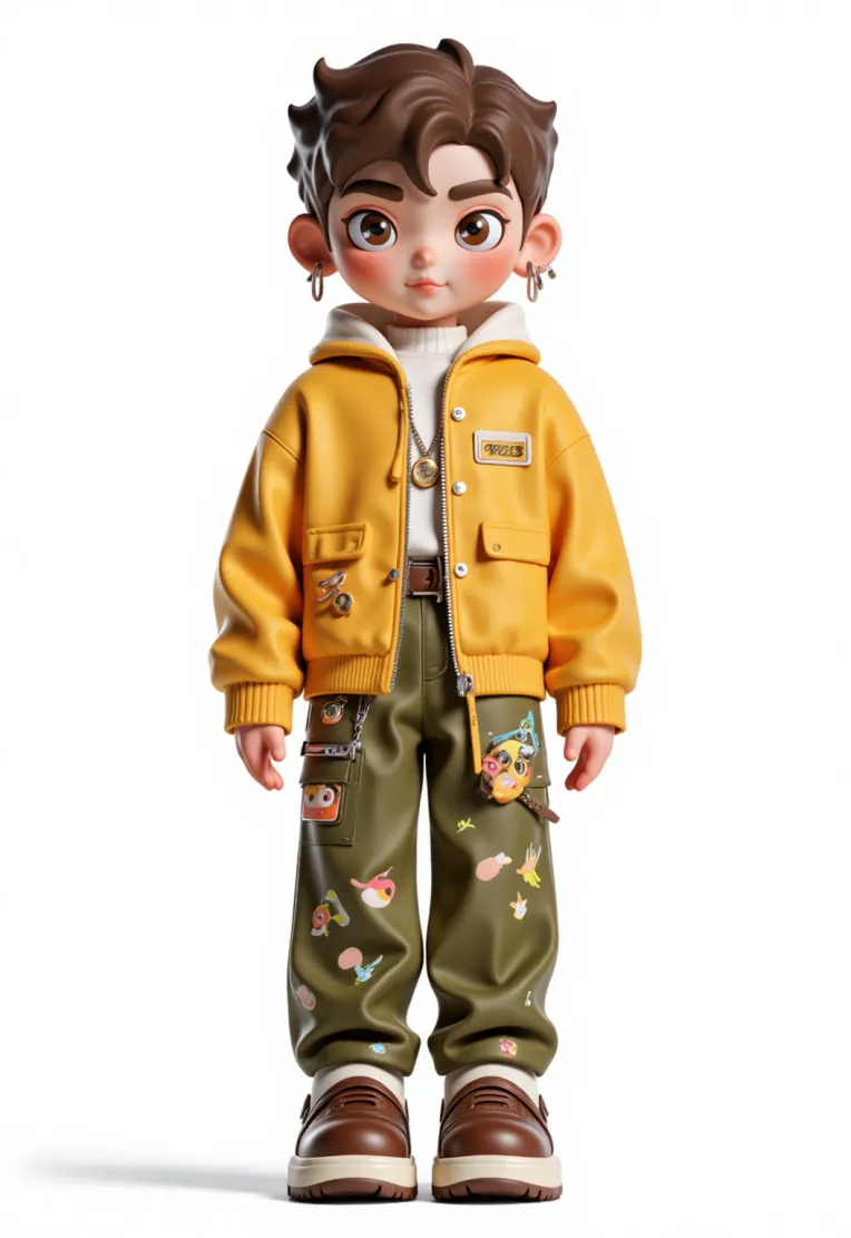 Cartoon style,Boy,Object Enhance,LoRA,FLUX.1
