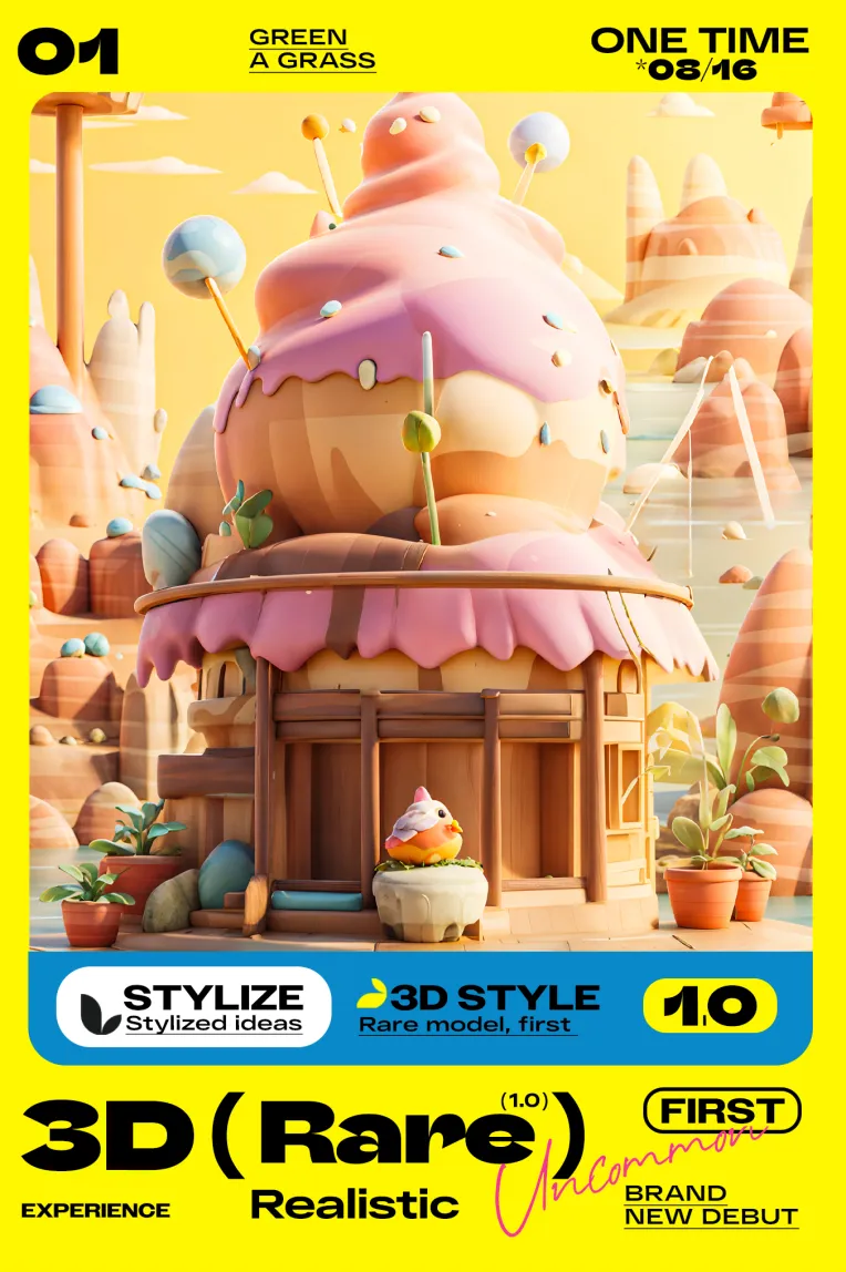 Cartoon style,Mockups,Object Enhance,LoRA,SD 1.5