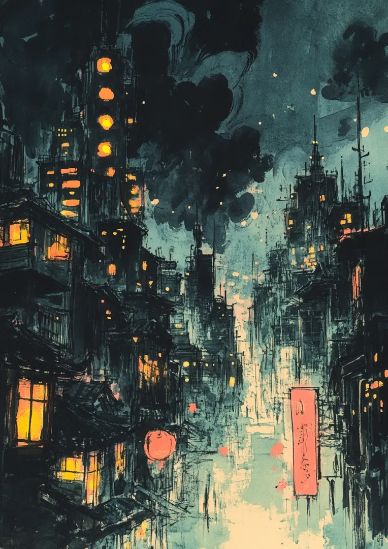 Traditional Painting Media,Girl,Style Boost,LoRA,FLUX.1