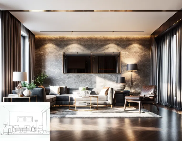 Realistic,Interior Design,Space & Scene,LoRA,SD 1.5