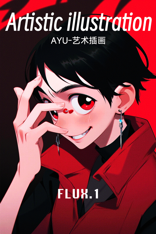 Illustration,Flat,Girl,LoRA,FLUX.1