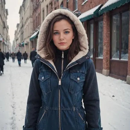 Realistic,Portrait Photography,Girl,Checkpoint,Pony