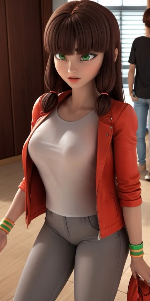 Cartoon style,Anime Character,Girl,LoRA,SD 1.5