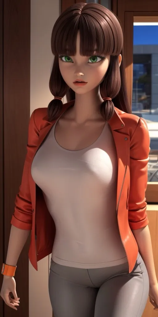 Cartoon style,Anime Character,Girl,LoRA,SD 1.5