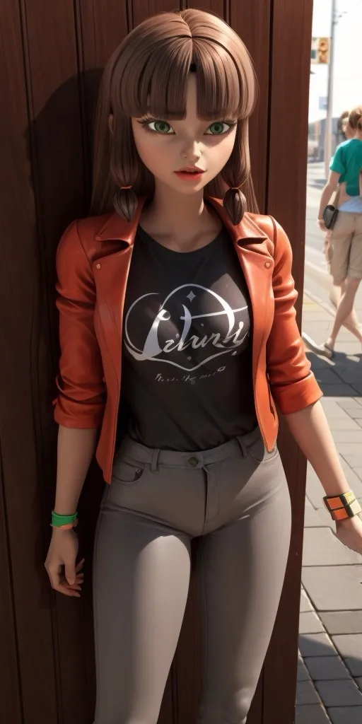 Cartoon style,Anime Character,Girl,LoRA,SD 1.5