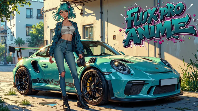 Anime Style,Girl,Style Boost,Checkpoint,FLUX.1