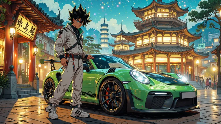 Anime Style,Girl,Style Boost,Checkpoint,FLUX.1