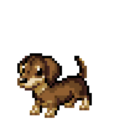 pixelated dog test
