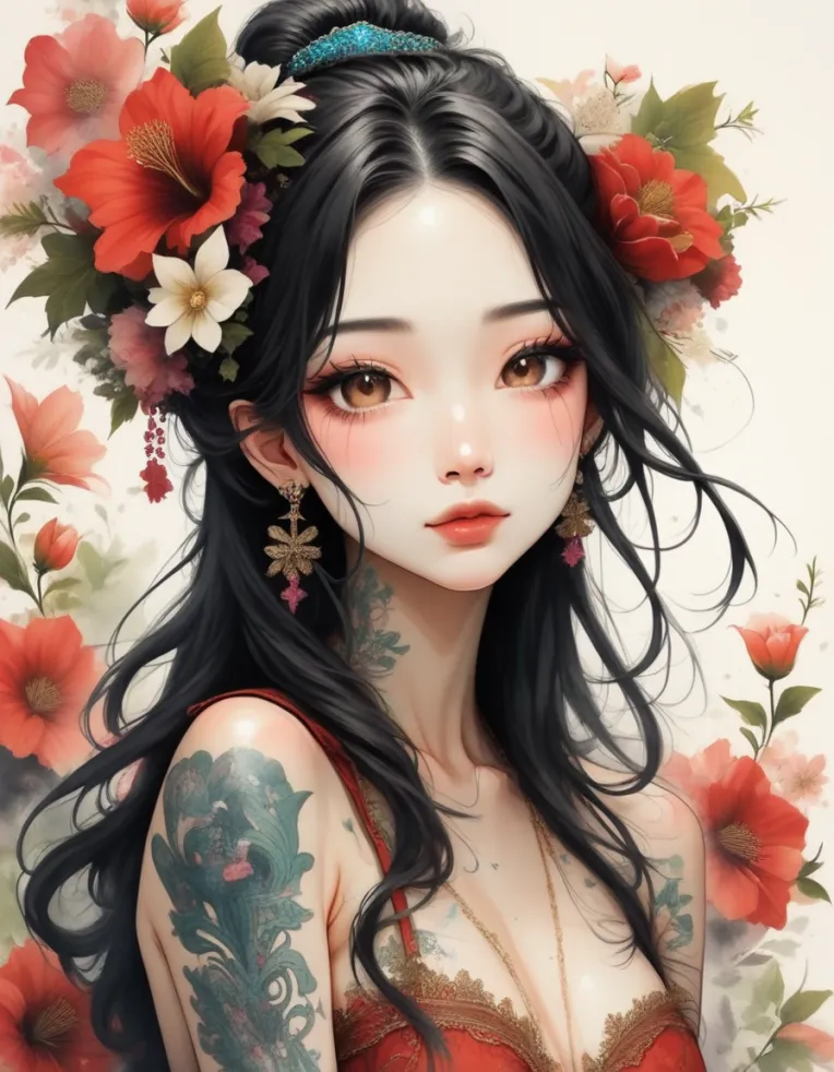 Anime Style,Girl,Style Boost,LoRA,Illustrious