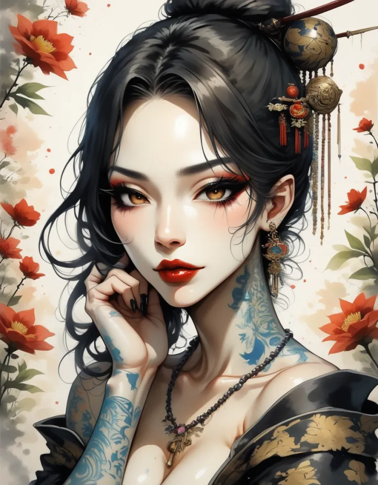 Anime Style,Girl,Style Boost,LoRA,Pony