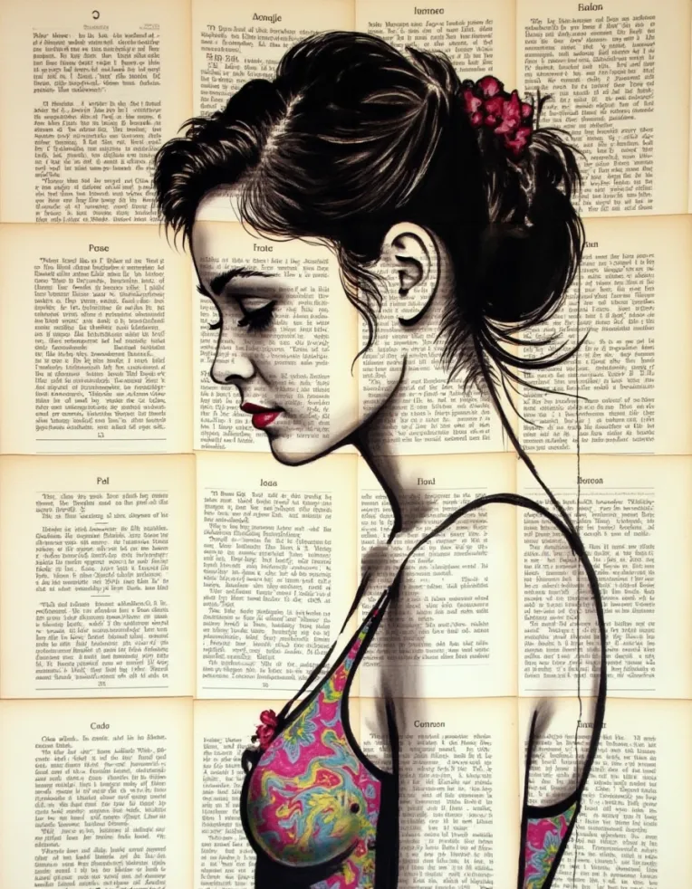 Digital Painting Media,Girl,Style Boost,LoRA,FLUX.1