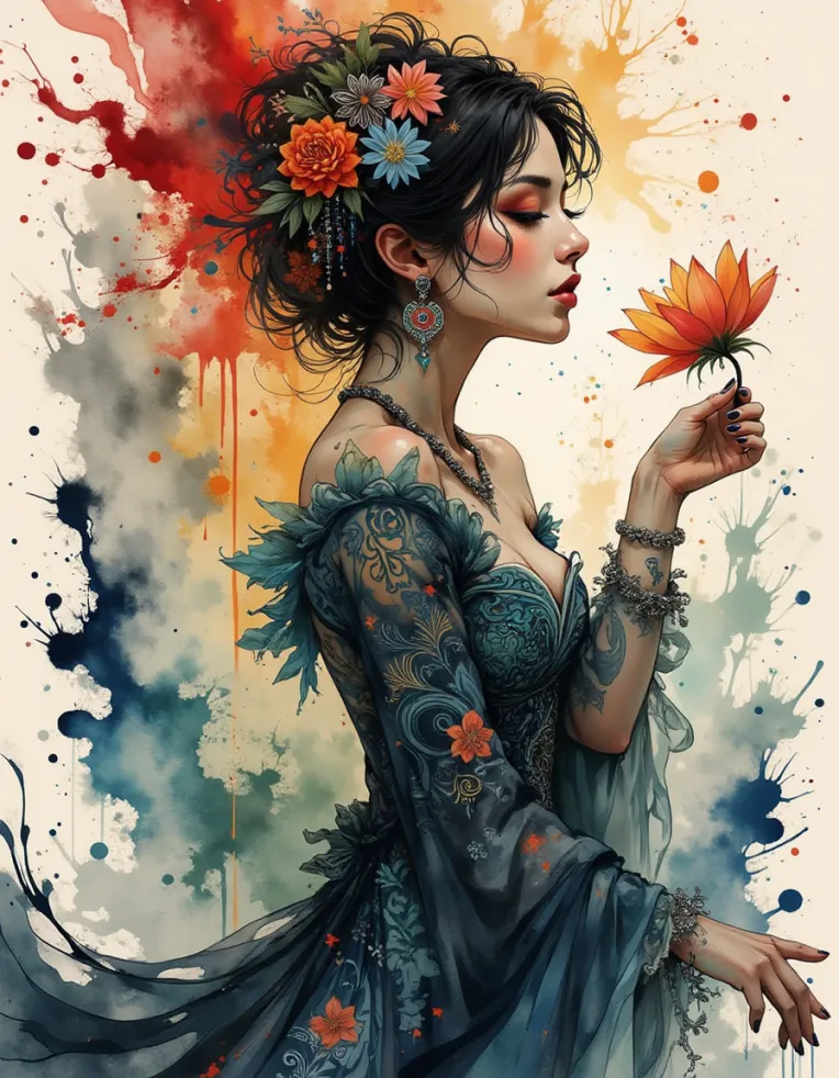 Anime Style,Girl,Style Boost,LoRA,FLUX.1