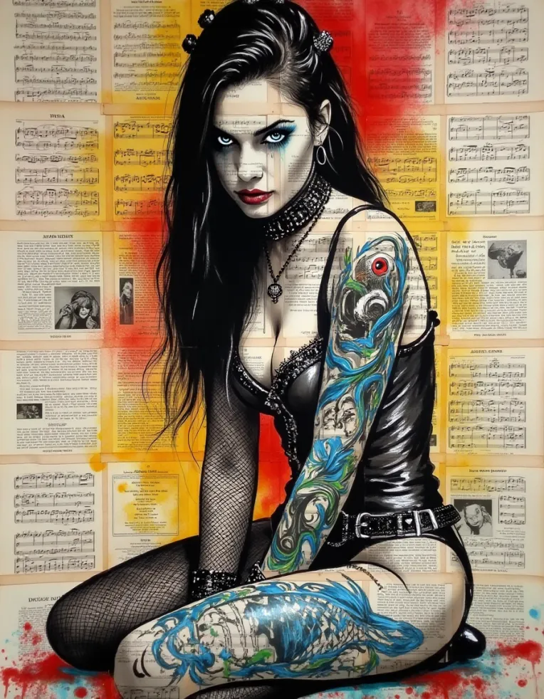 Digital Painting Media,Girl,Style Boost,LoRA,FLUX.1