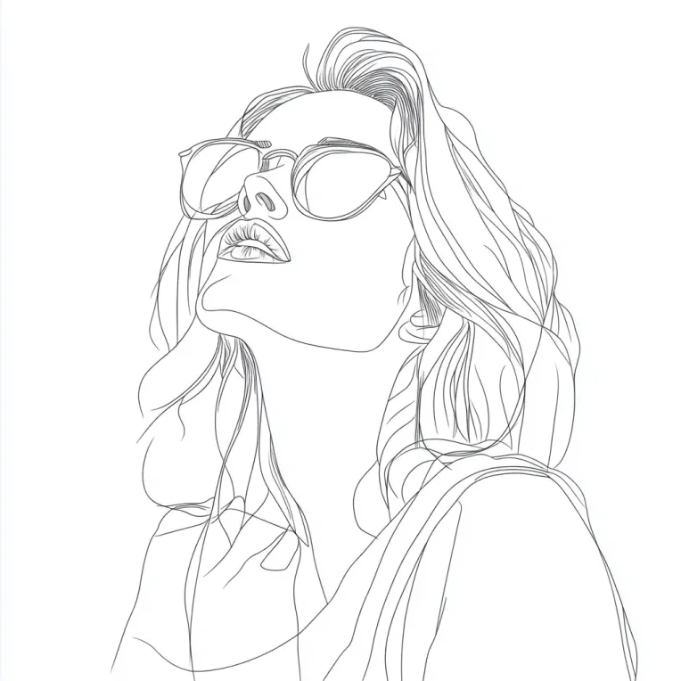 Hand-Drawn,Traditional Painting Media,Girl,LoRA,FLUX.1