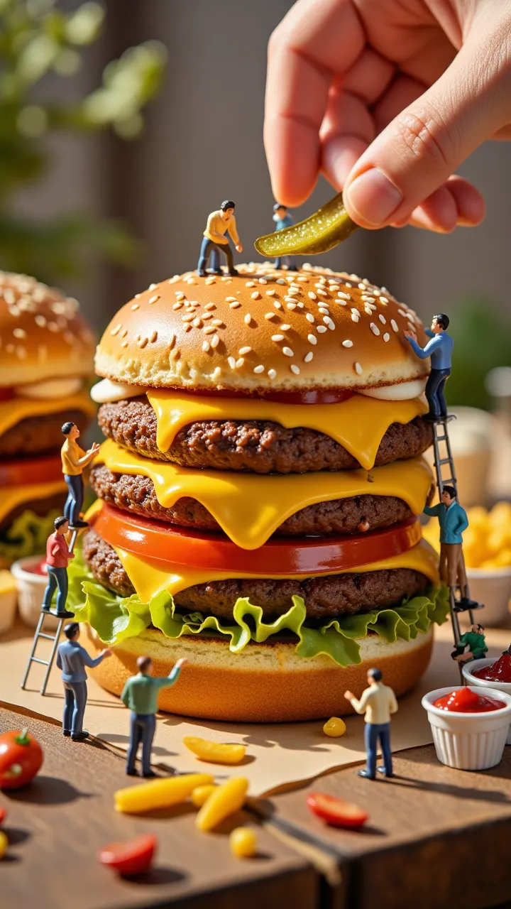 Miniature Food generation-LoRA-BInhBong-Shakker