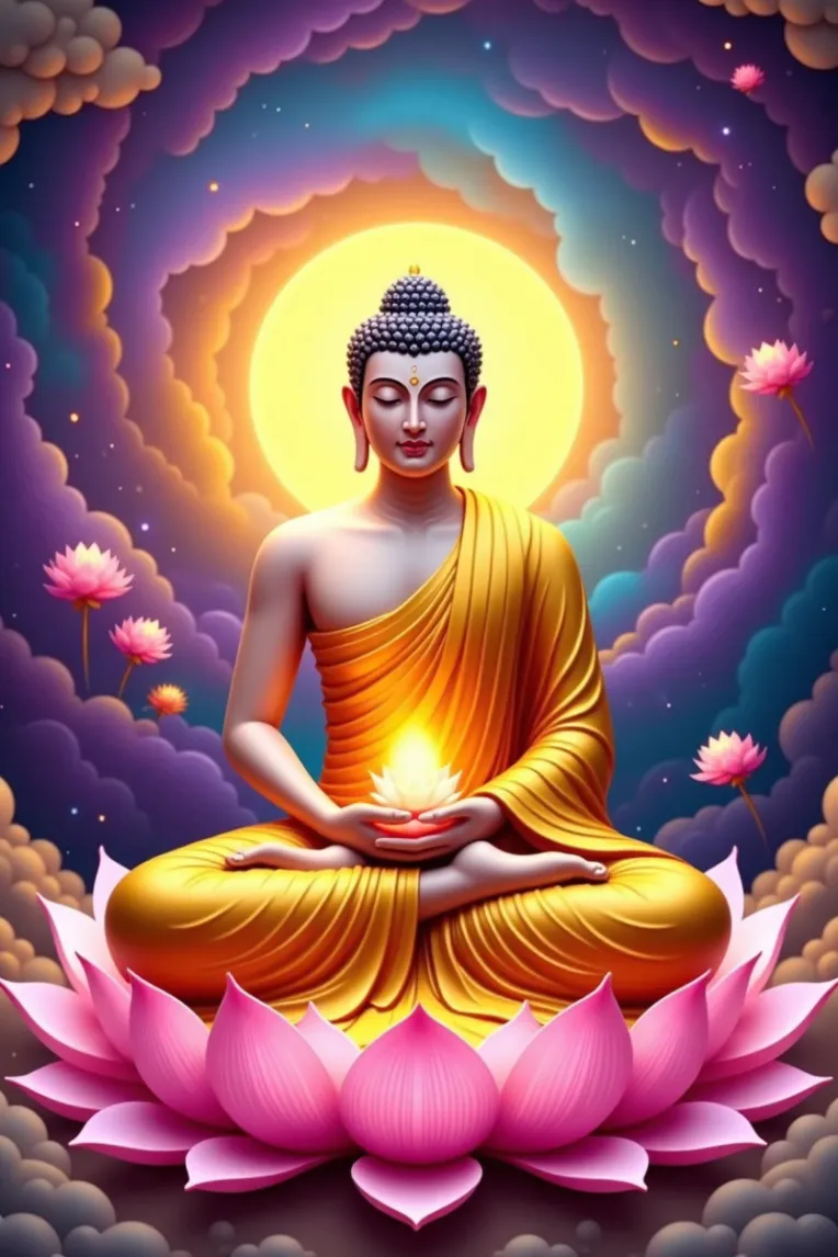 The Buddha's Path to Enlightenment - Siddhartha Gautama-LoRA