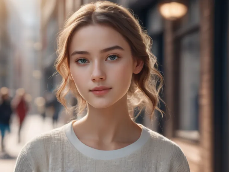 Realistic,Portrait Photography,Girl,Aesthetic Gradient,SD 1.5
