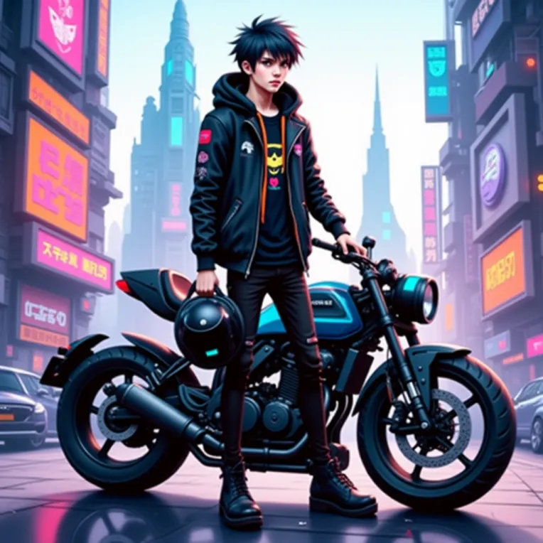 Anime Style,Girl,Style Boost,LoRA,FLUX.1