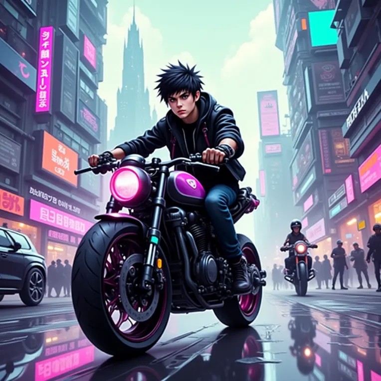 Anime Style,Girl,Style Boost,LoRA,FLUX.1