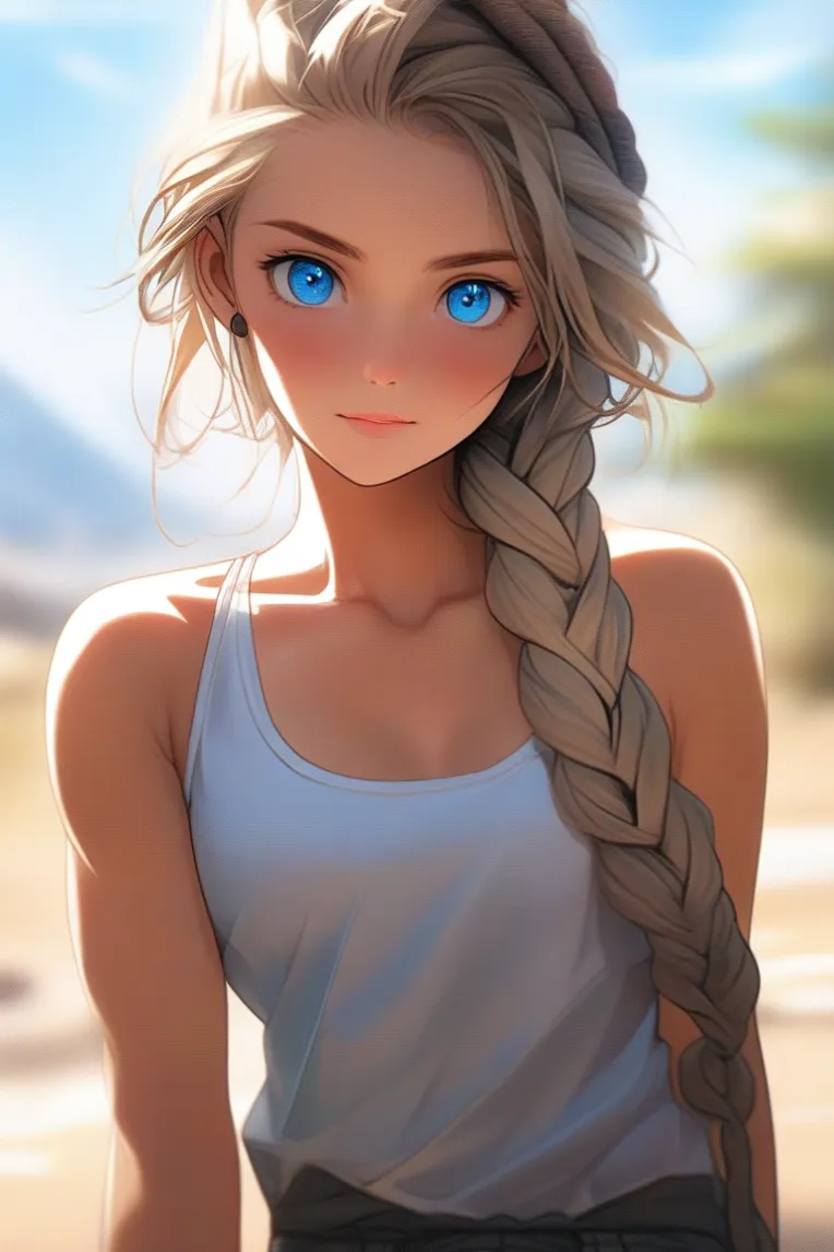 Anime,CGI style,Girl,LoRA,HunyuanDiT v1.2