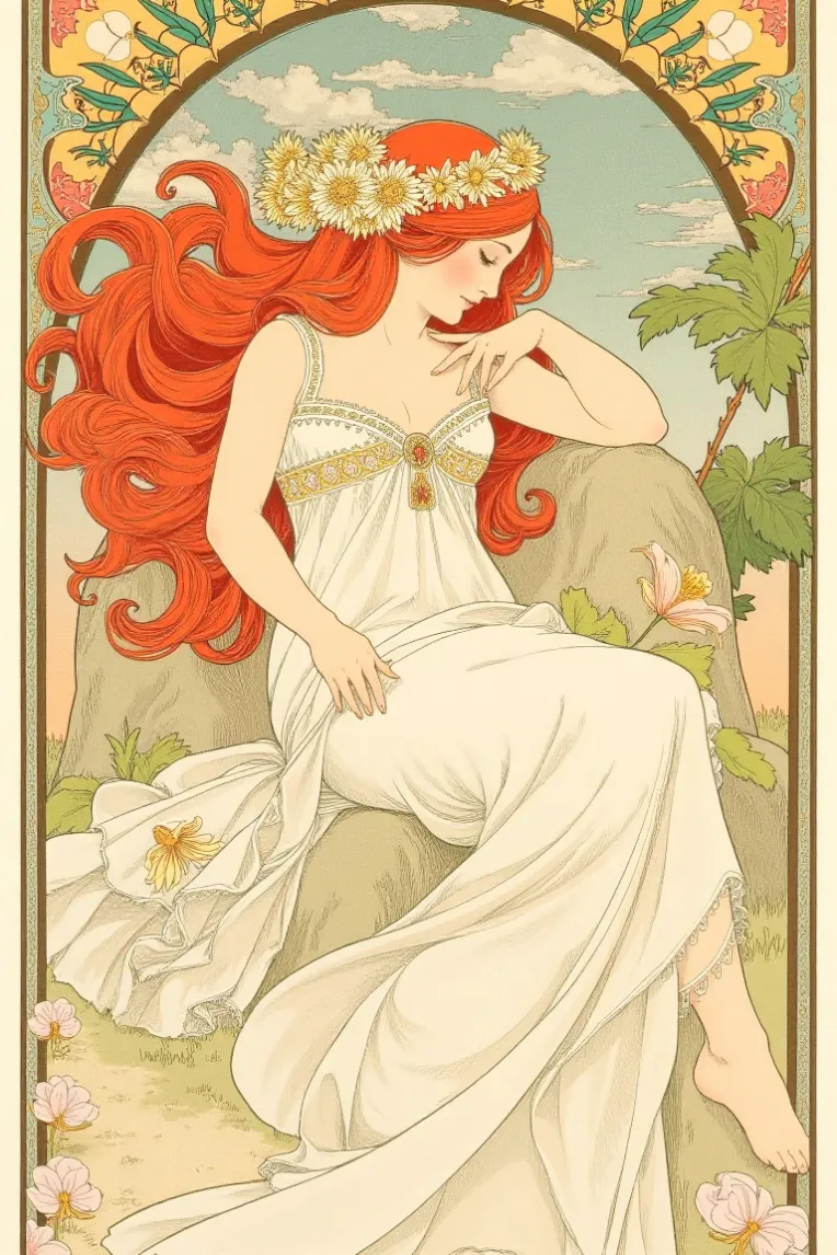 Traditional Painting Media,Girl,Style Boost,LoRA,FLUX.1