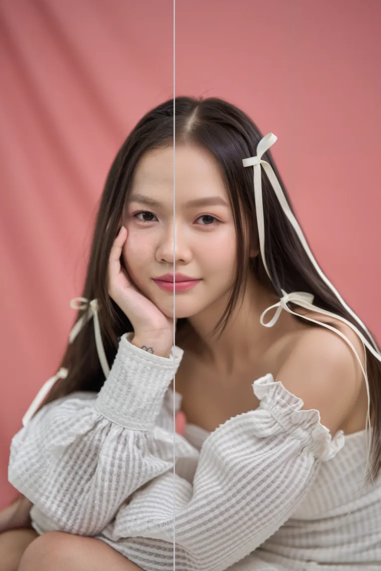 Realistic,Portrait Photography,Girl,Workflow,