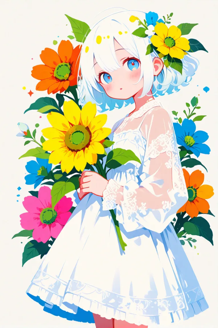 Anime Style,Girl,Physical/Facial feature,LoRA,Illustrious