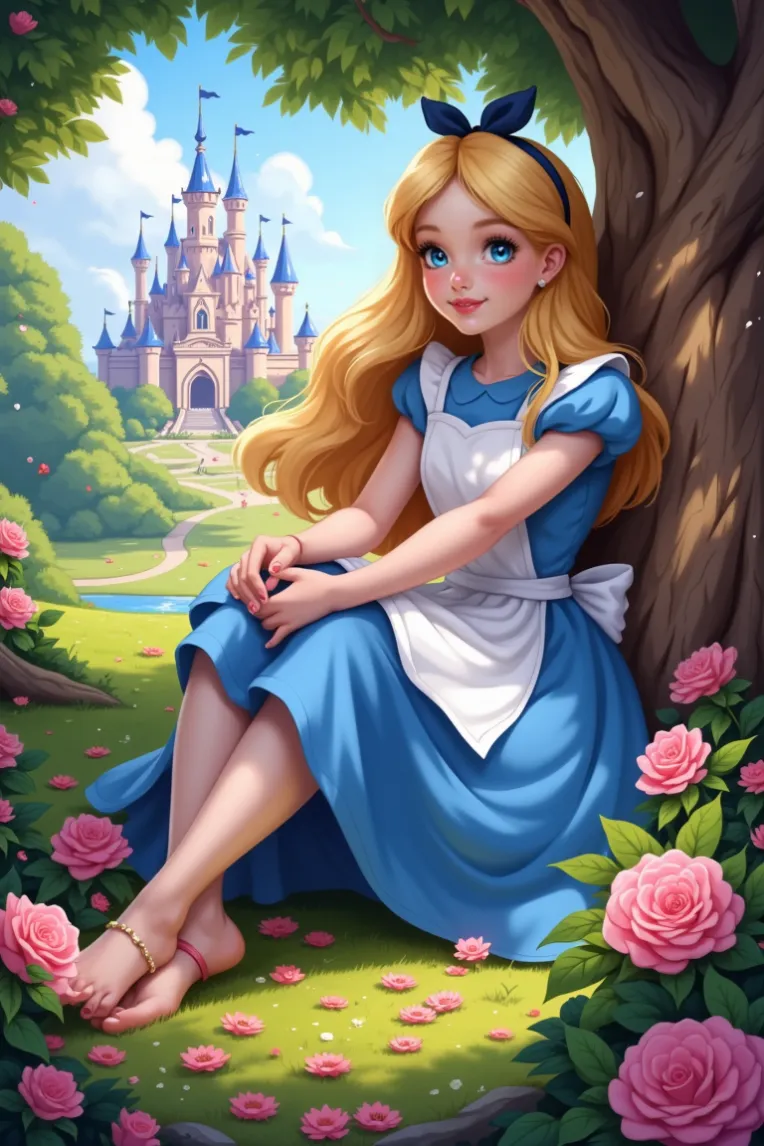 Cartoon style,Anime Character,Girl,LoRA,FLUX.1