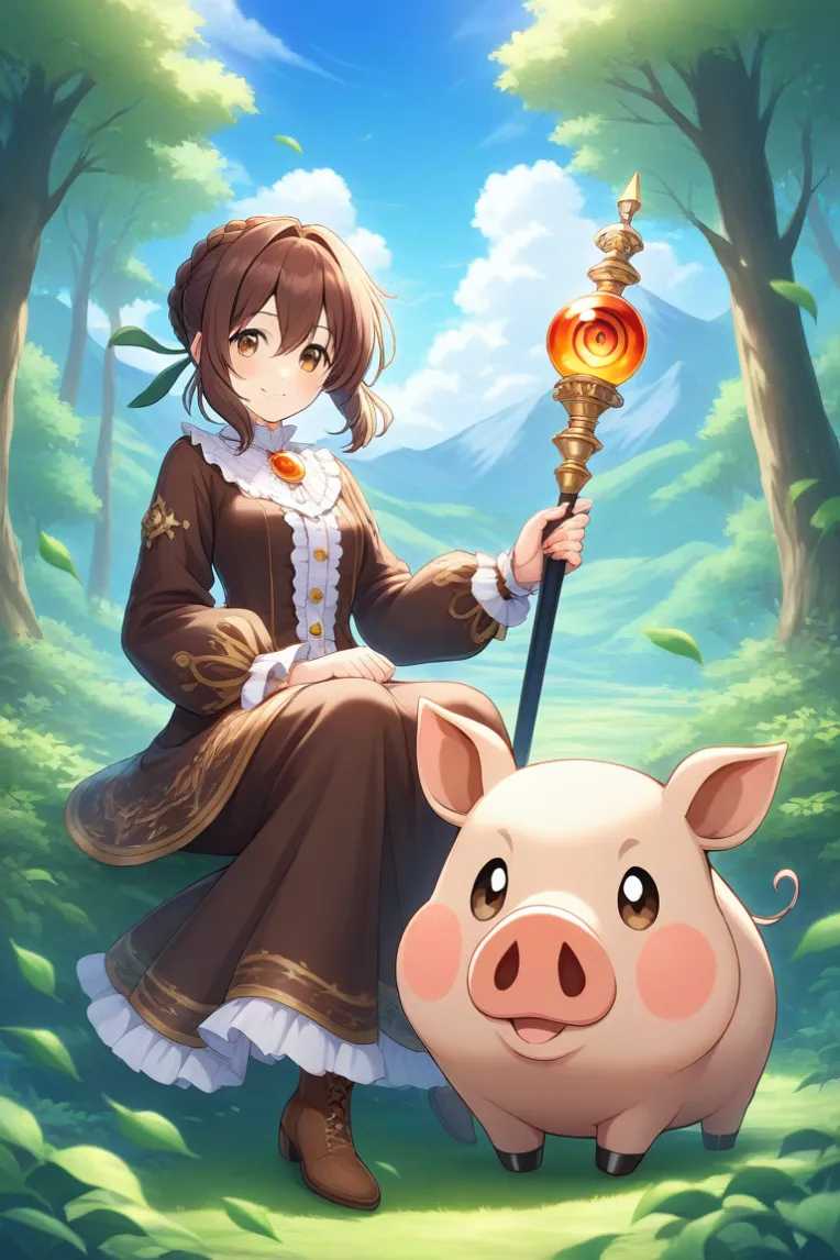 Anime Style,Girl,Object Enhance,LoRA,Illustrious