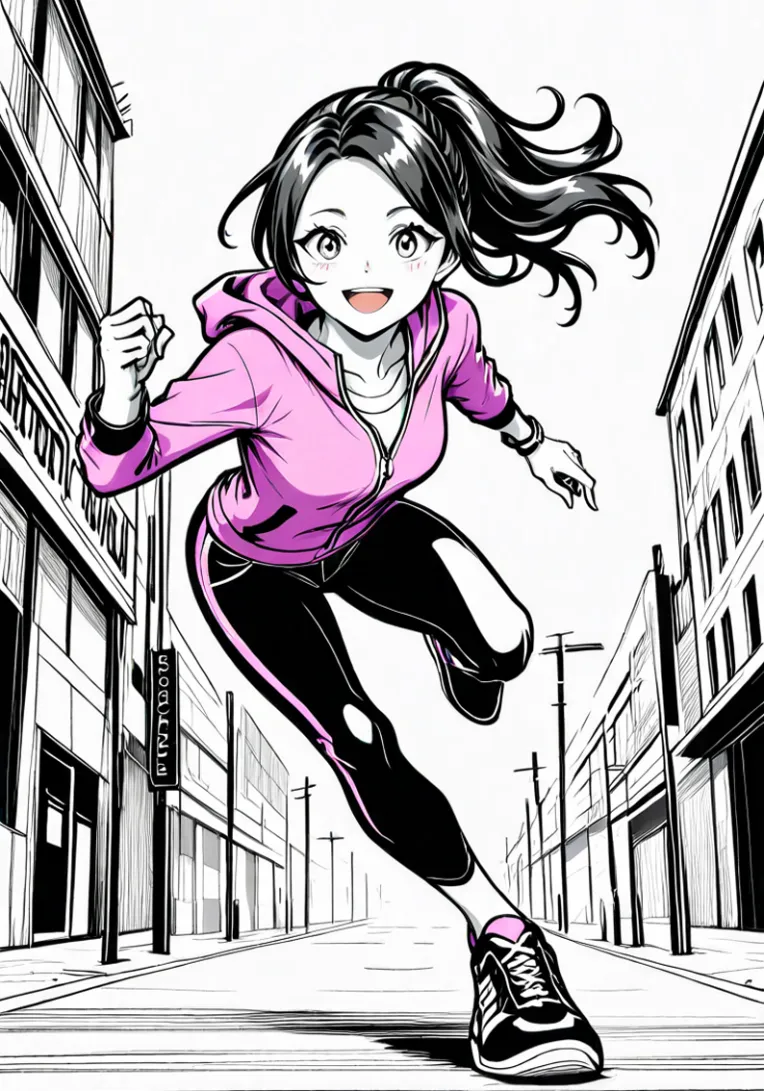 Anime Style,Girl,Style Boost,LoRA,SDXL