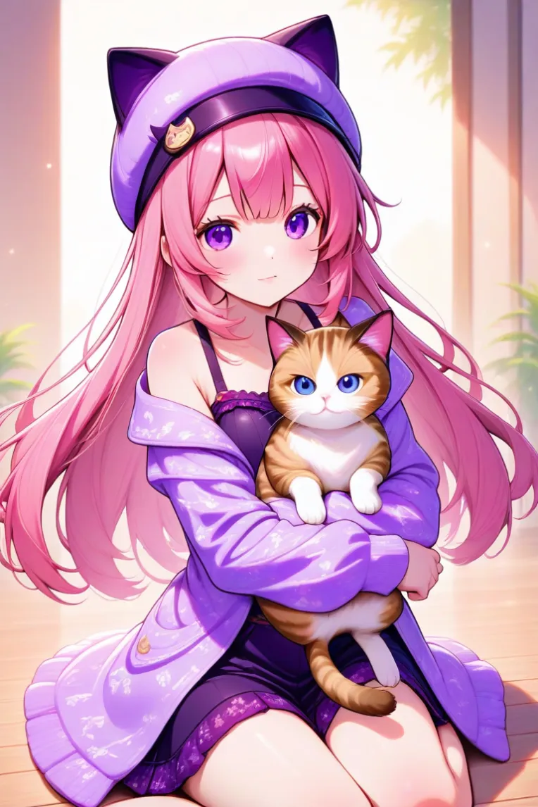 Anime Style,Girl,Object Enhance,LoRA,Illustrious