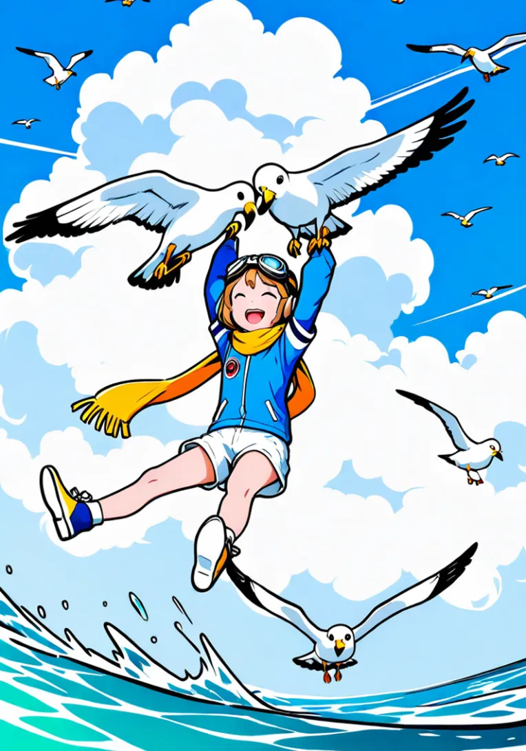 Anime Style,Girl,Style Boost,LoRA,SDXL