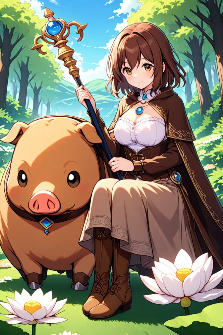 Anime Style,Girl,Object Enhance,LoRA,Illustrious