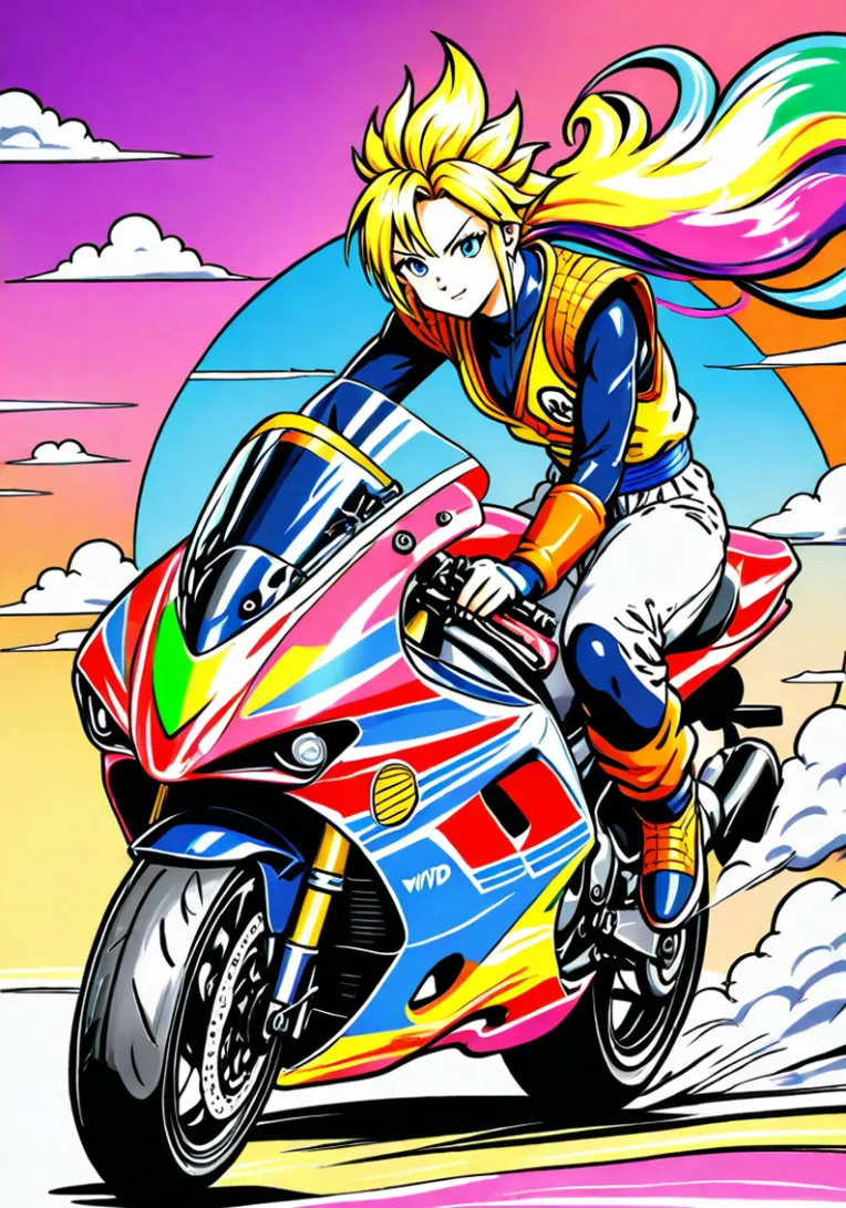 Anime Style,Girl,Style Boost,LoRA,SDXL