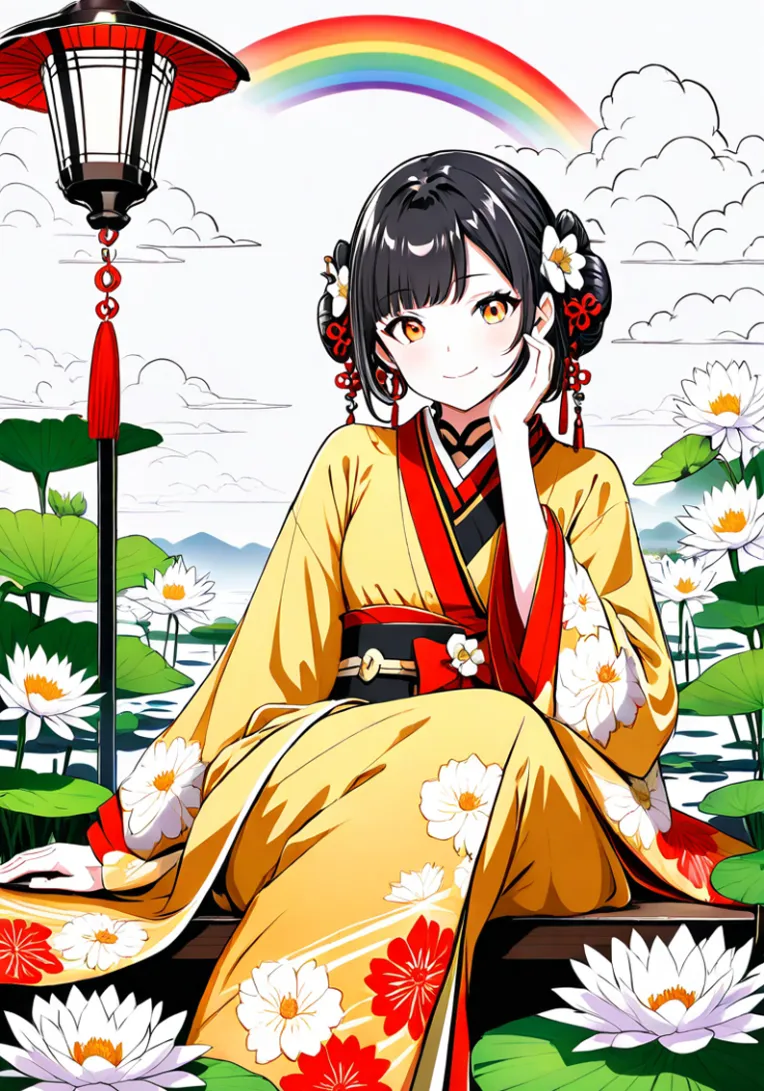 Anime Style,Girl,Style Boost,LoRA,SDXL