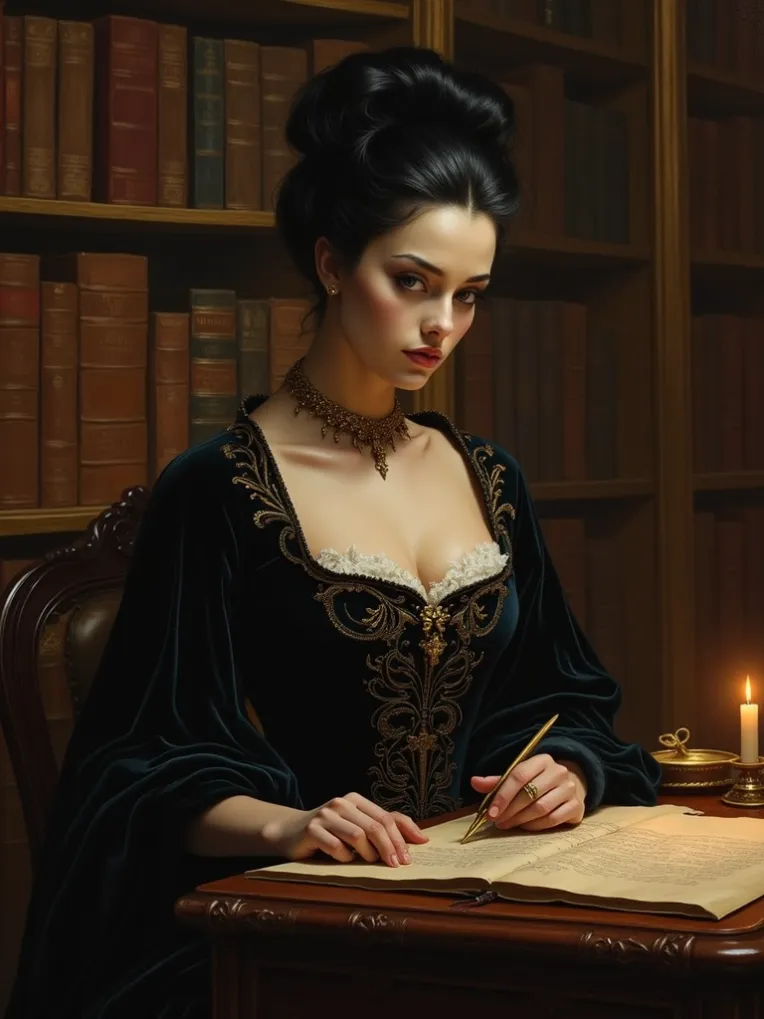 Classic Painting,Traditional Painting Media,Girl,LoRA,FLUX.1