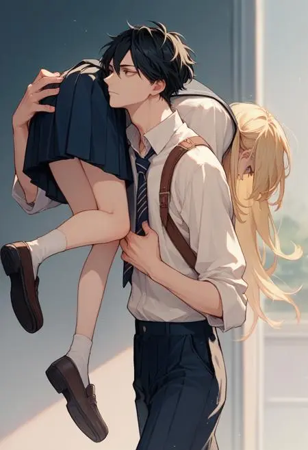 Anime Style,Girl,Boy,LoRA,Illustrious