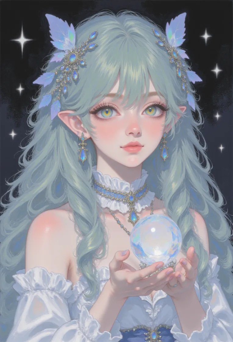 Digital Painting Media,Girl,Style Boost,LoRA,FLUX.1