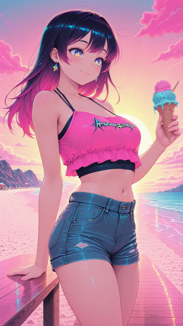 Anime Style,Girl,Style Boost,LoRA,Illustrious