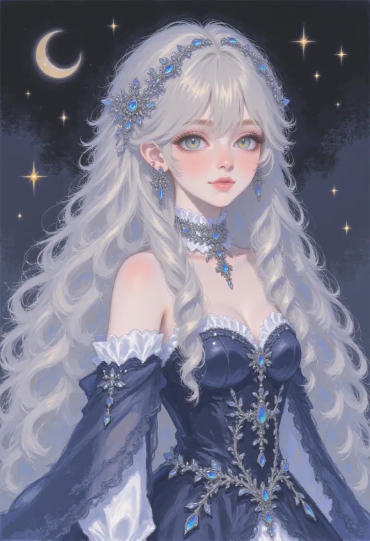 Digital Painting Media,Girl,Style Boost,LoRA,FLUX.1