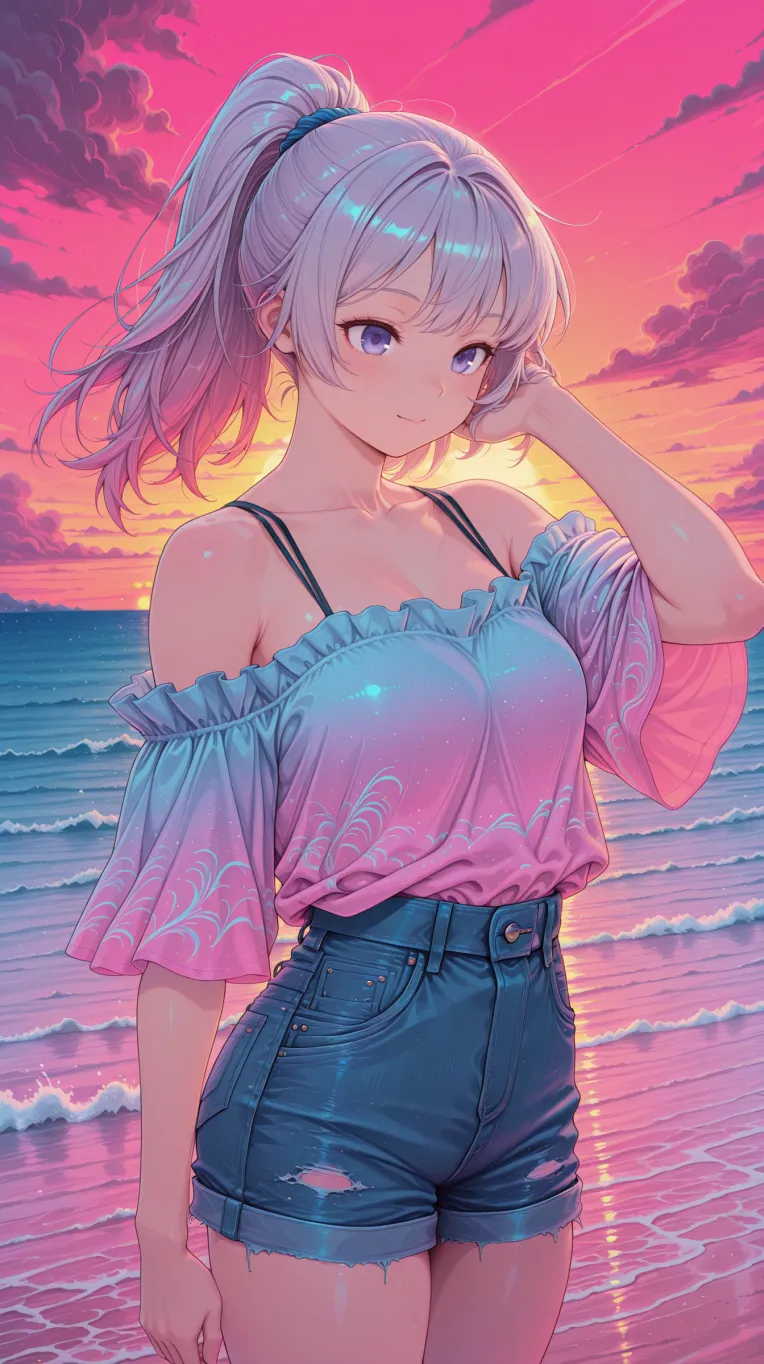 Anime Style,Girl,Style Boost,LoRA,Illustrious