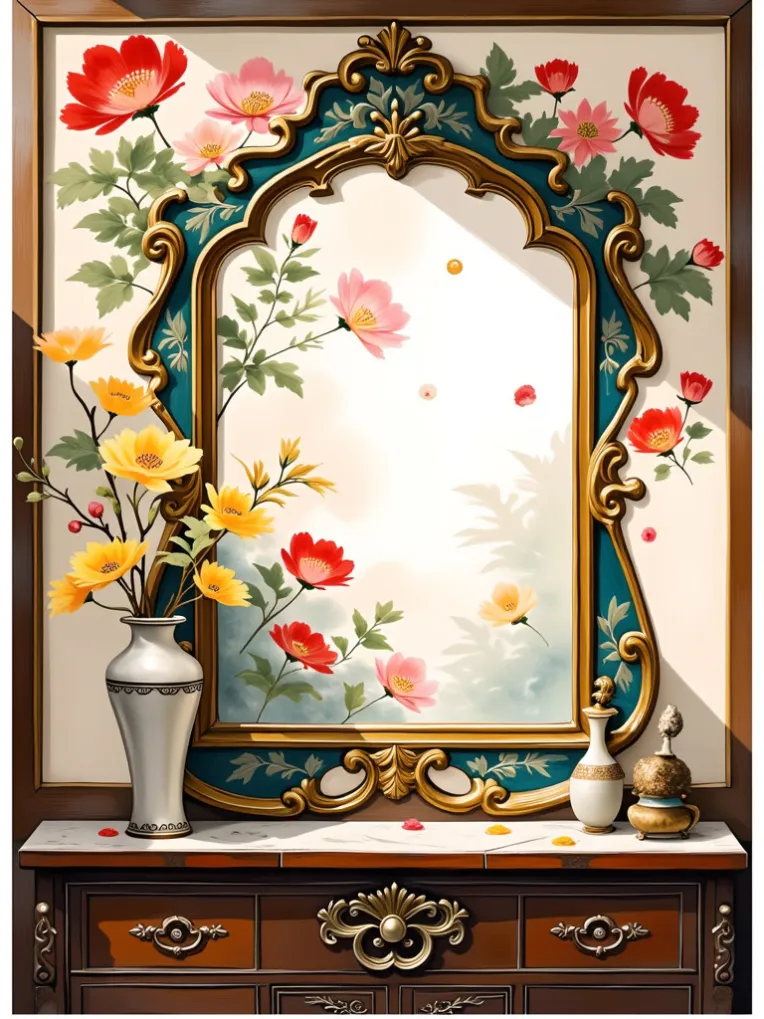 Traditional Painting Media,Style Boost,Plant,LoRA,FLUX.1