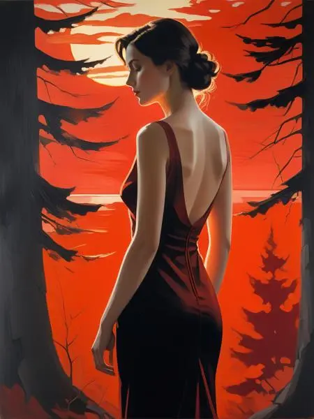 Digital Painting Media,Style Boost,Landscape,LoRA,SDXL