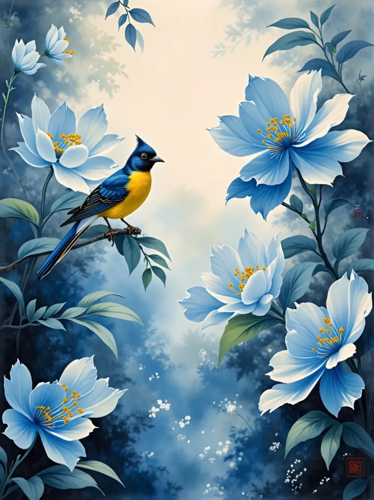 Traditional Painting Media,Style Boost,Animal,LoRA,FLUX.1