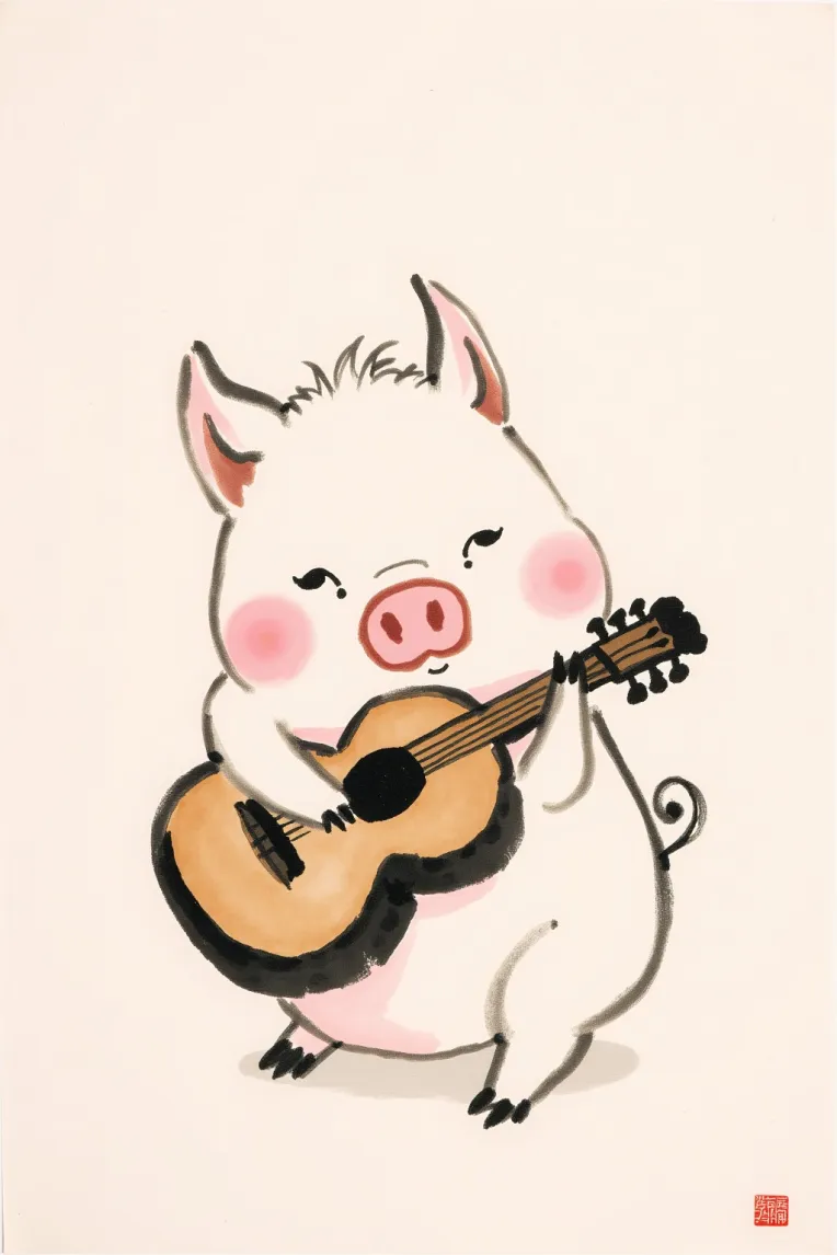 Traditional Painting Media,Style Boost,Animal,LoRA,FLUX.1